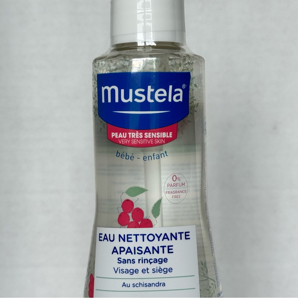New Mustela No Rinse Soothing Cleansing Water Very Sensitive Skin 10.14 oz Baby - Picture 3 of 13